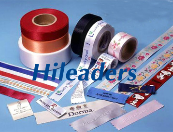 Polyester printed satin ribbon