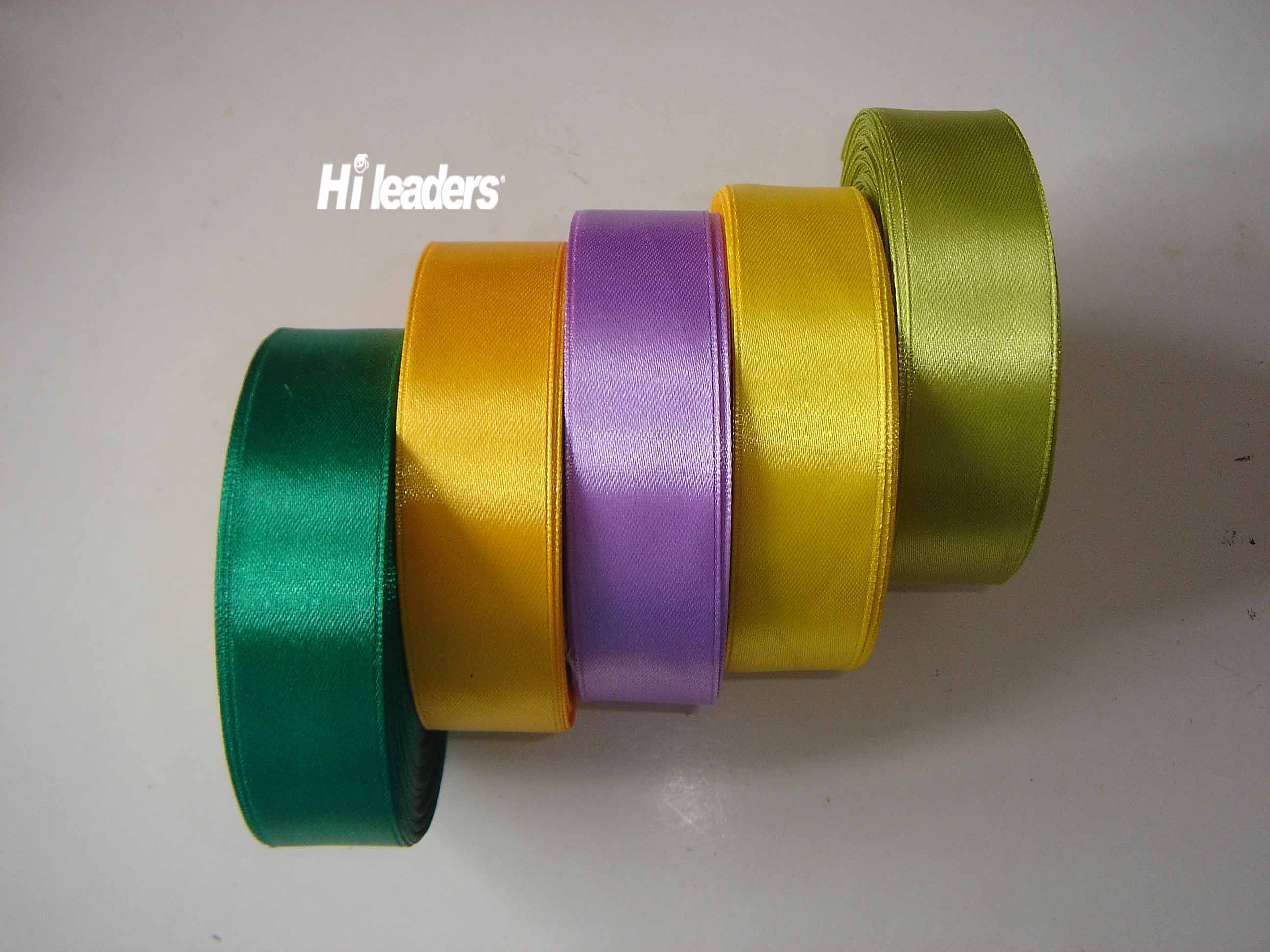 Double face polyester  satin ribbon