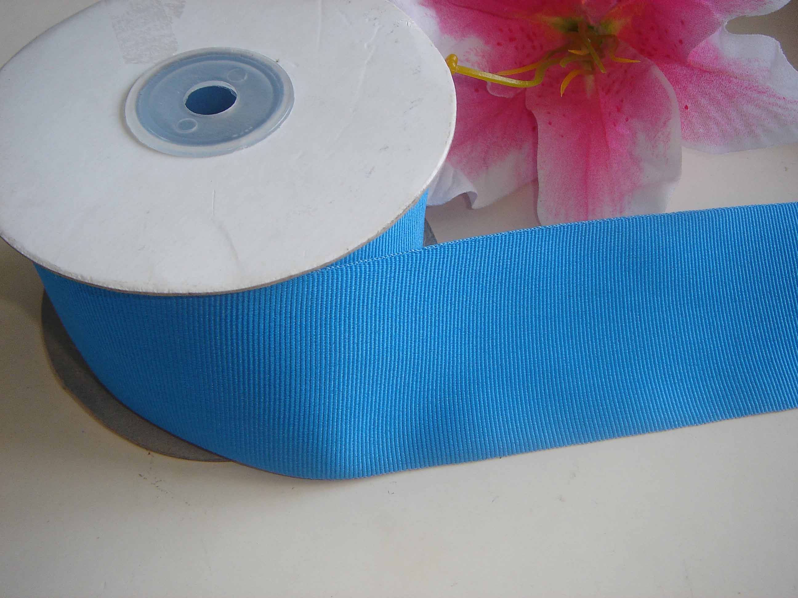 Yarn dyed grosgrain ribbon