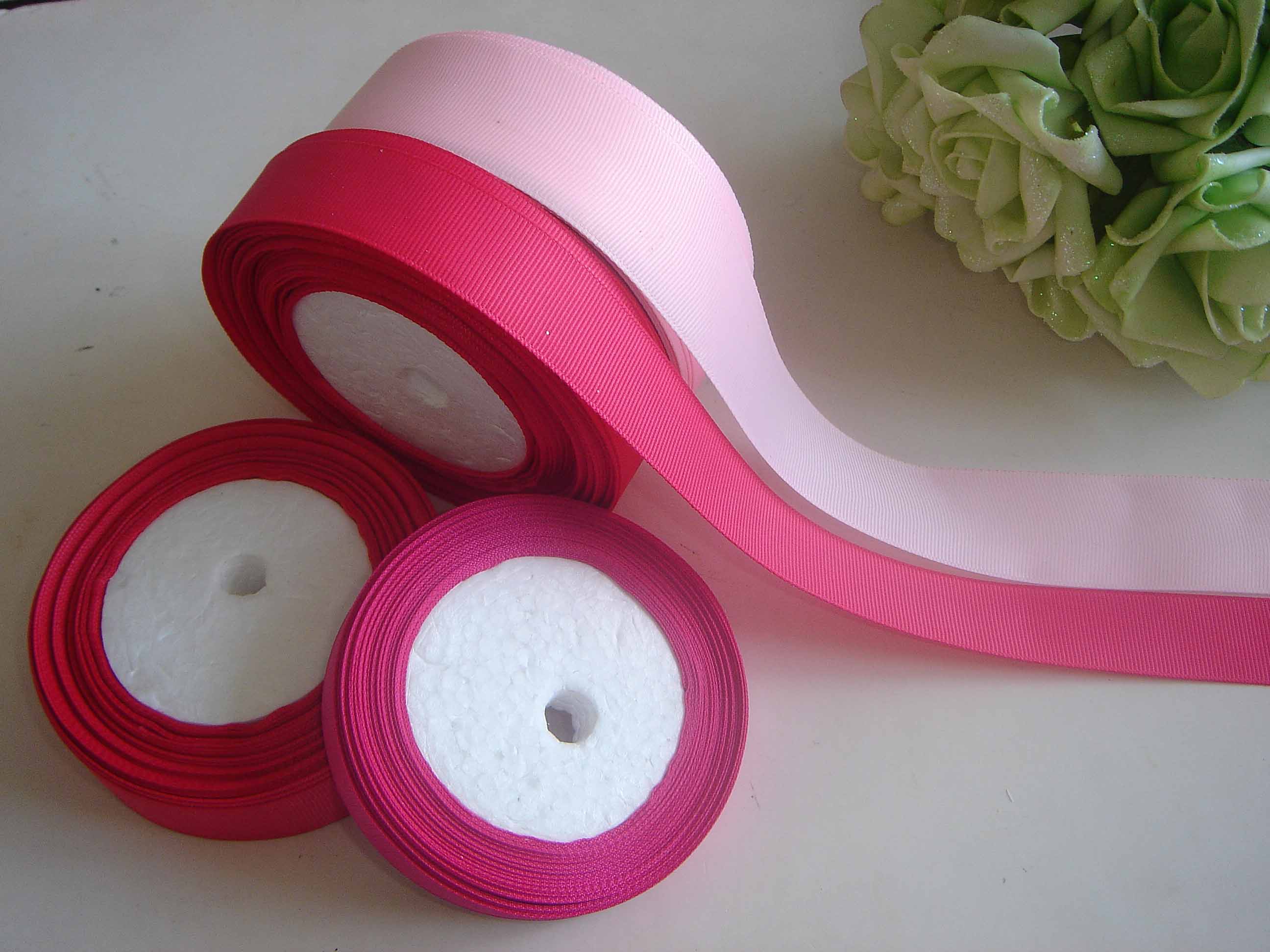 Decorative Solid color  grosgrain ribbon