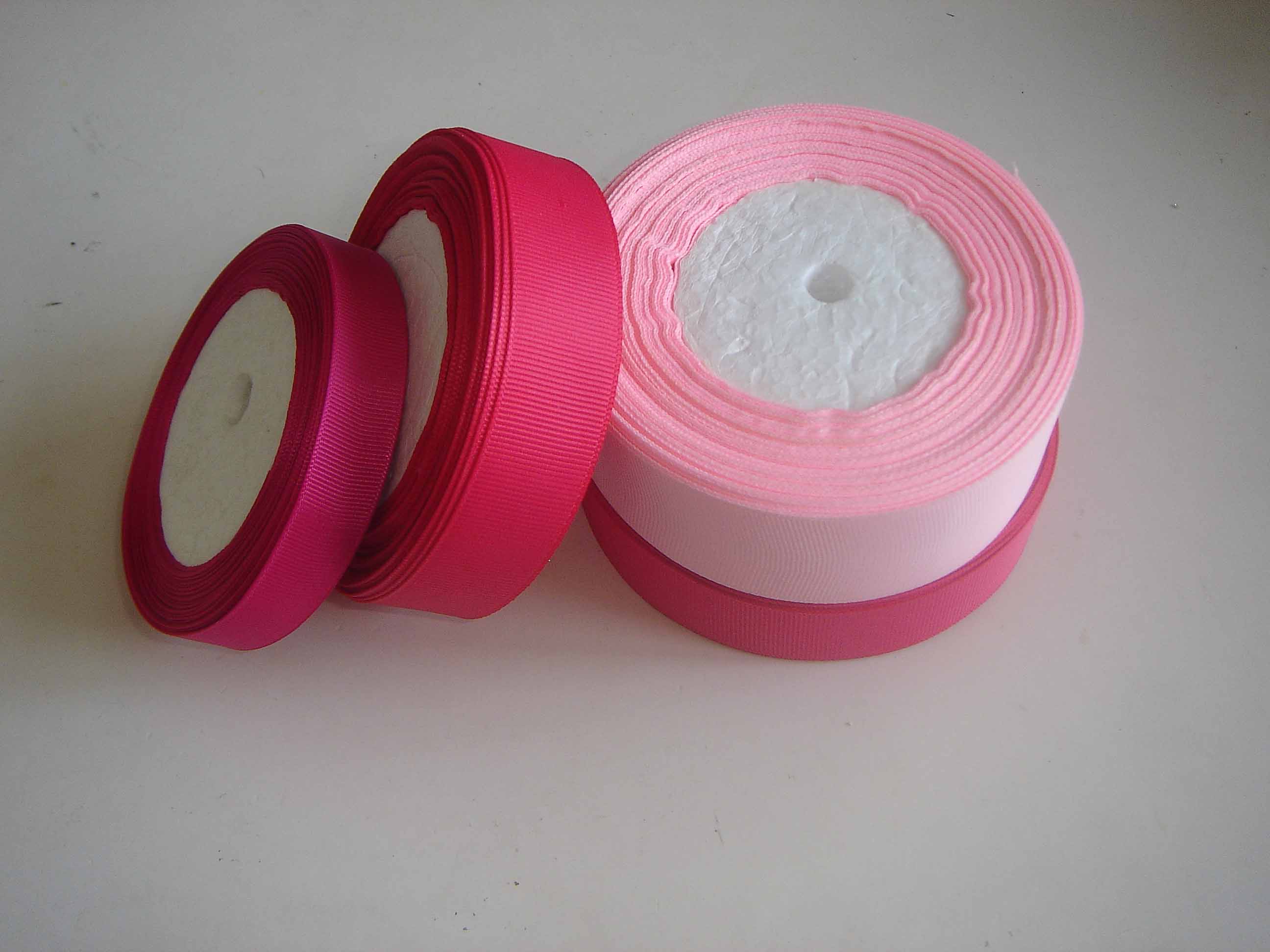 Polyester grosgrain ribbon