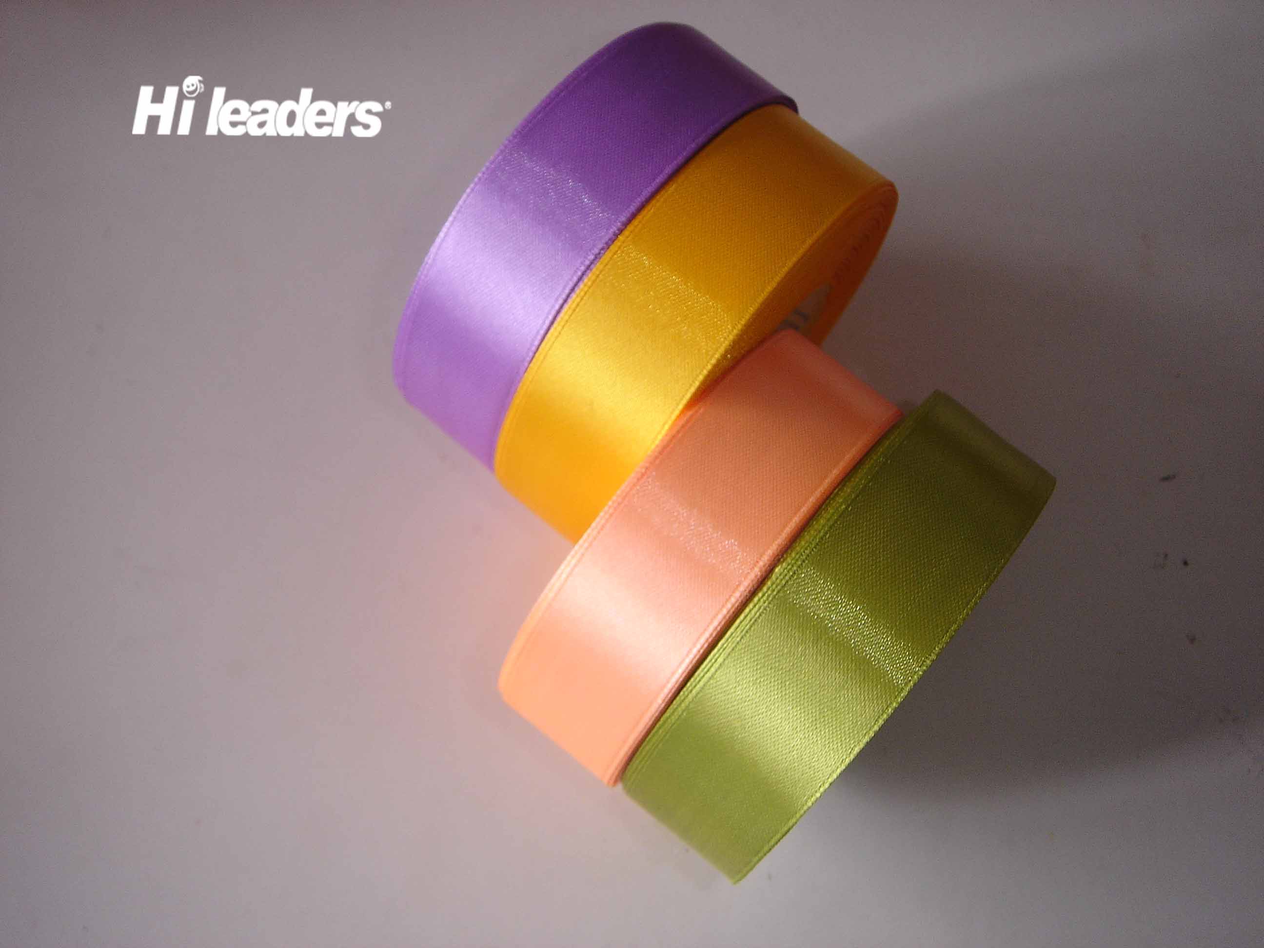 single face Polyester satin ribbon