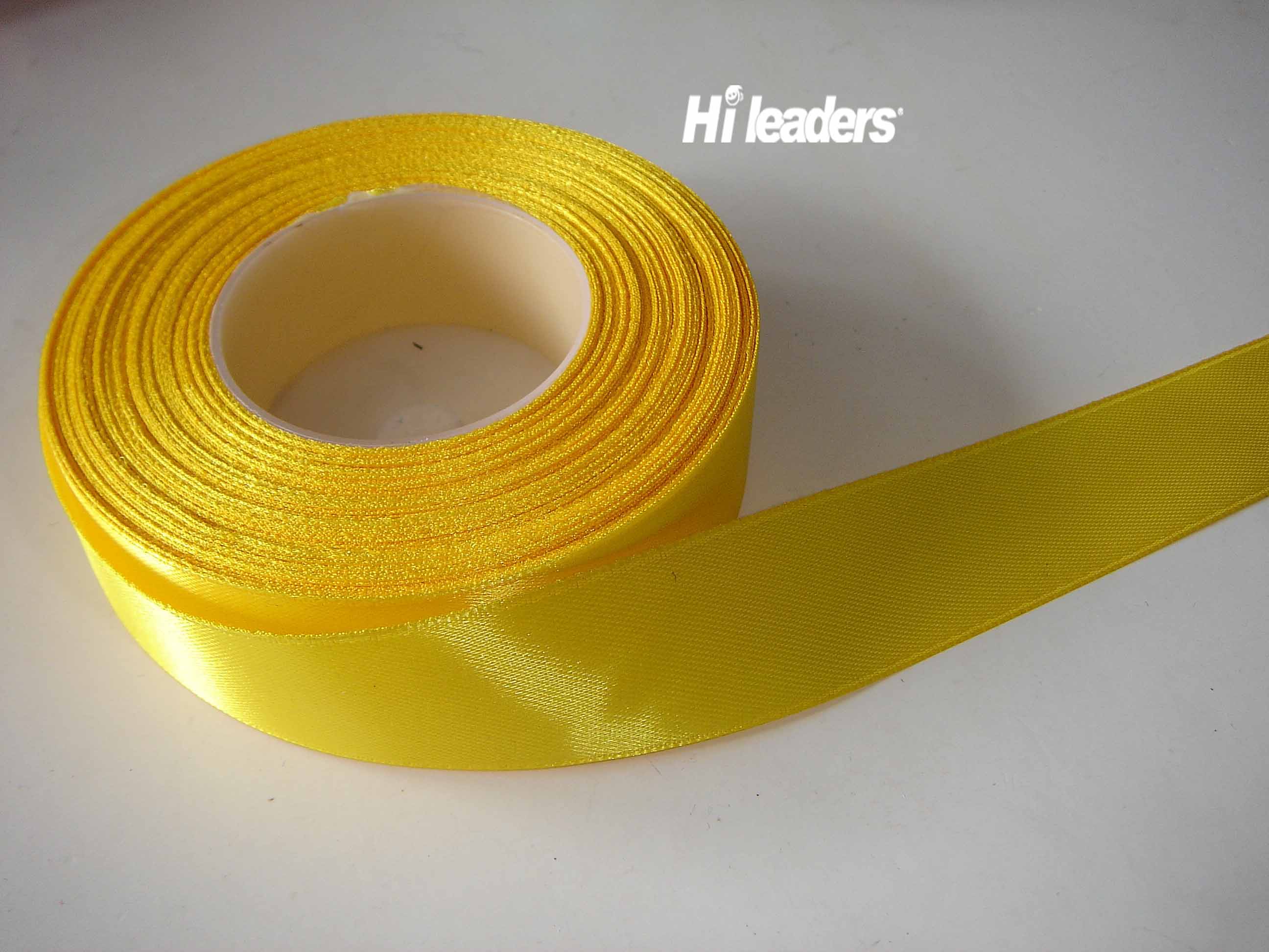 Decorative single face satin ribbon
