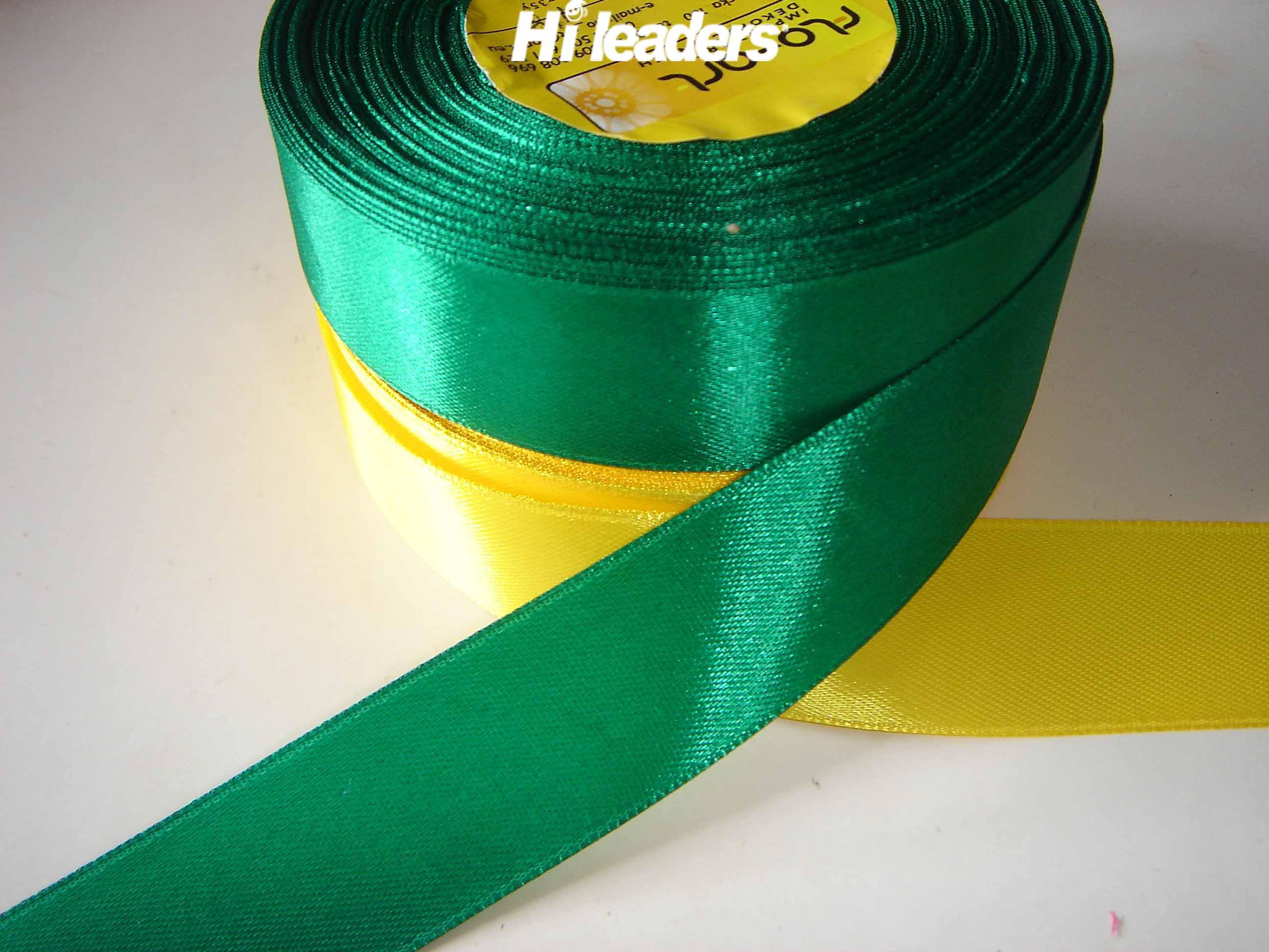 woven edge satin ribbon