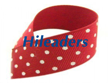 Red grosgrain ribbon