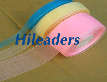 Decorative Foam core packaging organza ribbon